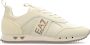 Emporio Armani EA7 Sportschoenen met logo Beige Dames - Thumbnail 1