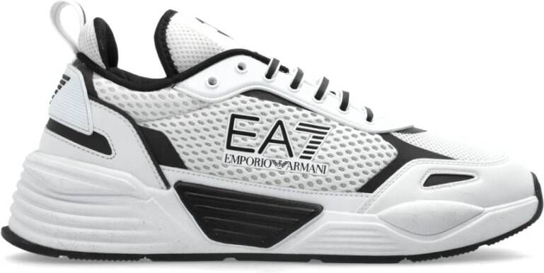 Emporio Ar i EA7 Sportschoenen met logo White