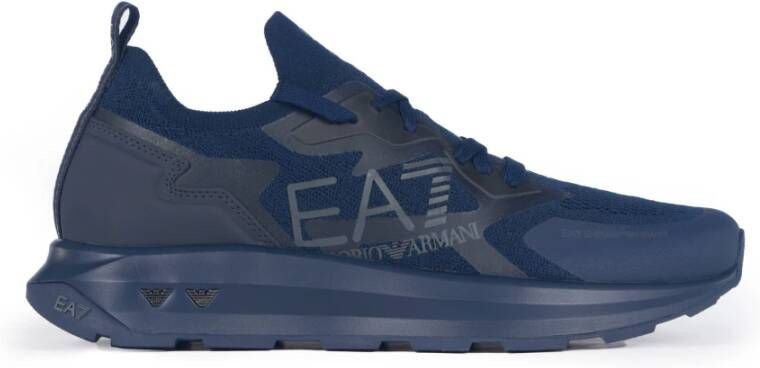 Emporio Armani EA7 Stijlvolle Heren Sportschoenen Blue Heren