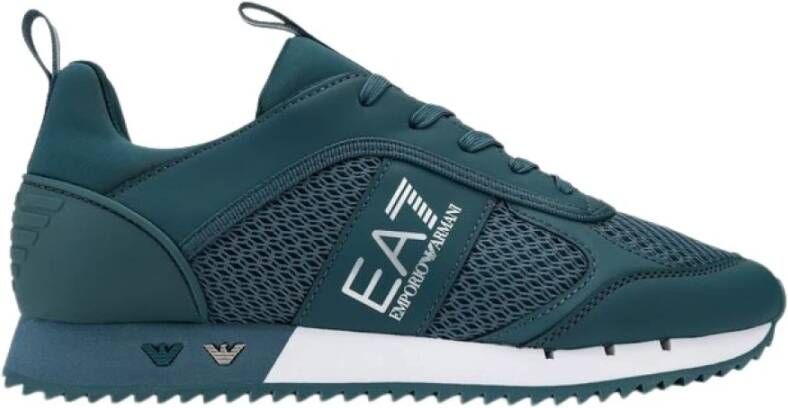 Emporio Armani EA7 Stijlvolle herensneakers Green Heren