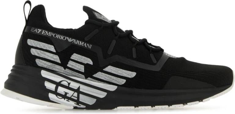 Emporio Armani EA7 Stijlvolle Sneakers voor Dagelijks Gebruik Black Heren