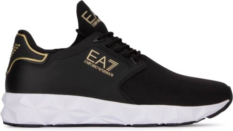 Emporio Armani EA7 Stijlvolle Sneakers voor Mannen en Vrouwen Black Heren