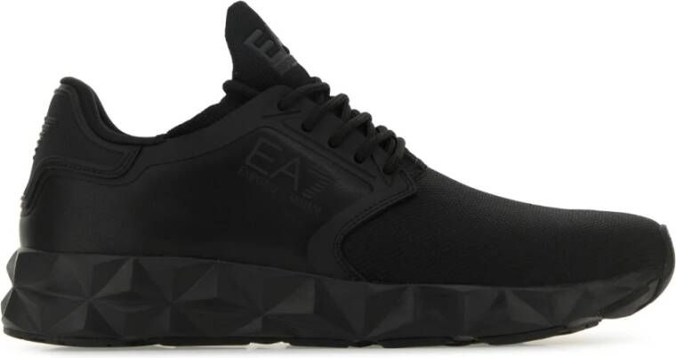 Emporio Armani EA7 Stijlvolle Sneakers voor Mannen en Vrouwen Black Heren