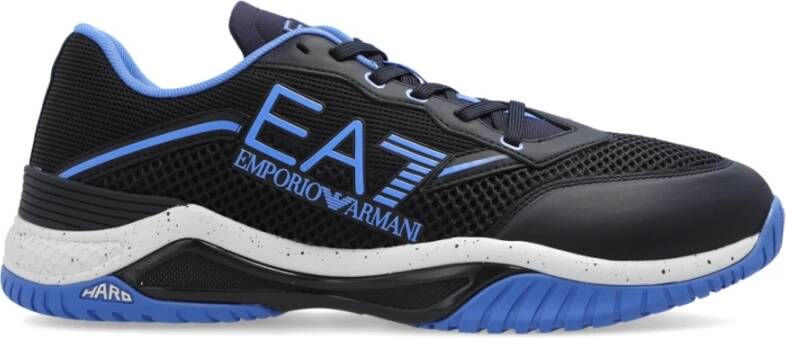 Emporio Armani EA7 Vetersneakers Blue Heren