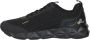 Emporio Armani EA7 Zwarte Gouden Mesh Sneaker Trainingschoenen Black Heren - Thumbnail 1