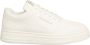 Emporio Armani Eenvoudige Vetersneakers White Dames - Thumbnail 1