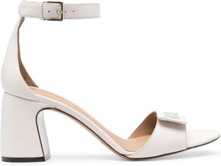 Emporio Armani High Heel Sandals White Dames