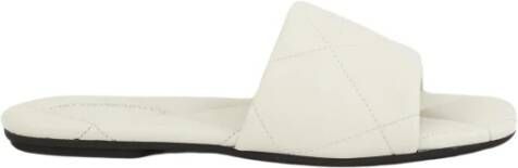 Emporio Armani Ivory Sandal White Dames