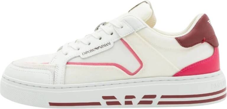 Emporio Armani Lage Sneakers White Dames