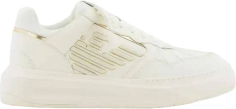 Emporio Armani Lage Sneakers White Dames