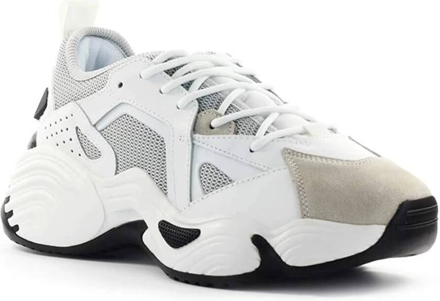 Emporio Armani Lage Sneakers White Heren