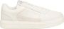 Emporio Armani Witte Lage Sneakers met Geperforeerde Neus White Heren - Thumbnail 3