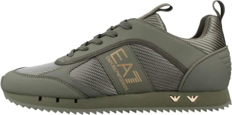 Emporio Armani Lifestyle Evolution Sneakers Green Heren