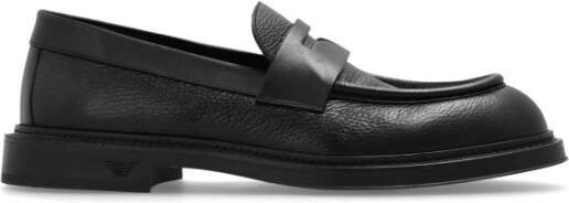 Emporio Armani Loafers schoenen Black Heren