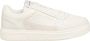 Emporio Armani Witte Lage Sneakers met Geperforeerde Neus White Heren - Thumbnail 1