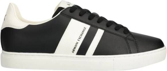 Emporio Armani Logo Sneakers Black Heren