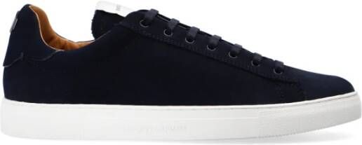 Emporio Armani Sneakers van leer met labeldetails