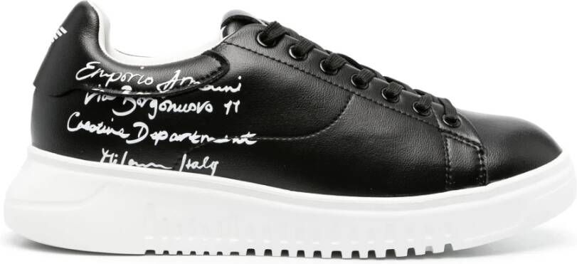 Emporio Armani Sneakers Black Dames