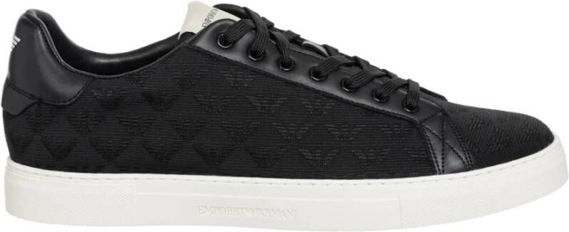 Emporio Armani Heren Sneakers X4X316Xm741Nero Black Heren