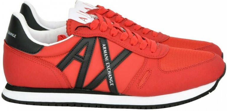 Emporio Armani Sneakers Rood Heren