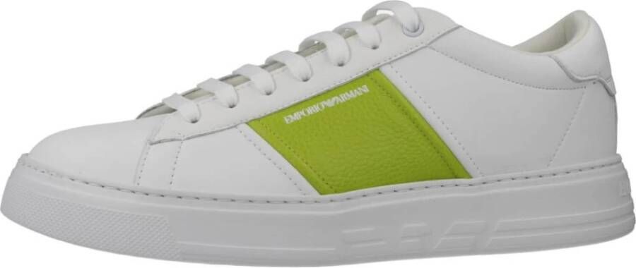 Emporio Armani Sneakers Wit Heren