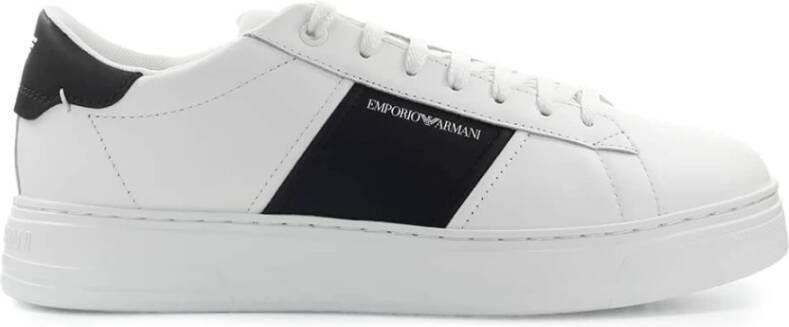 Emporio Armani Sneakers Wit Heren