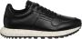 Emporio Armani Leren Vetersluiting Sneakers Black Heren - Thumbnail 1