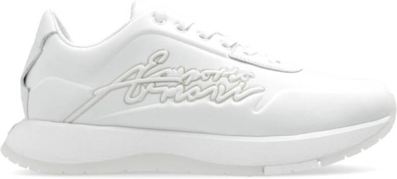 Emporio Armani Veterschoenen White Dames