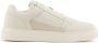 Emporio Armani Witte Suede Sneaker White Heren - Thumbnail 1