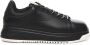 Emporio Armani Zwarte Sneakers met Logodetails Black Heren - Thumbnail 1