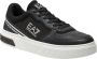 Emporio Armani EA7 Zwarte Voetbalgeïnspireerde Sneakers Black Heren - Thumbnail 1