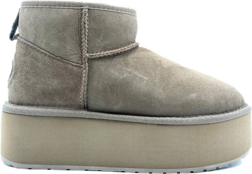 EMU Beige Winterlaarzen W13082 Collectie Beige Dames