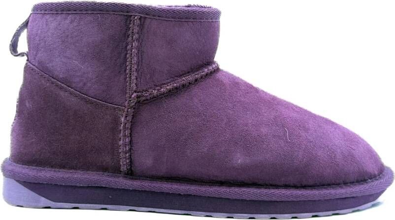 EMU Bordeaux Laarzen Wintercollectie 2024 2025 Purple Dames