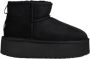 EMU Micro Flatform Dames Laarzen Black Dames - Thumbnail 1