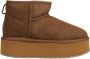 EMU Micro Flatform Damesschoenen Beige Dames - Thumbnail 1