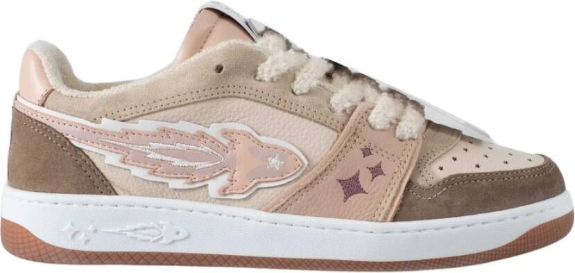 Enterprise Japan EJ EGG Rocket Sneakers Beige Dames