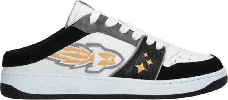 Enterprise Japan EJ Rocket Mule Leren Sneakers Black Heren