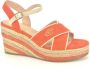 Enterprise Japan Oranje Beige Sand Jute Spiez Orange Dames - Thumbnail 1