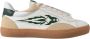 Enterprise Japan Retro Leren Sneakers White Heren - Thumbnail 1