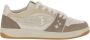 Enterprise Japan Rode Leren Rocket Sneakers Beige Heren - Thumbnail 1