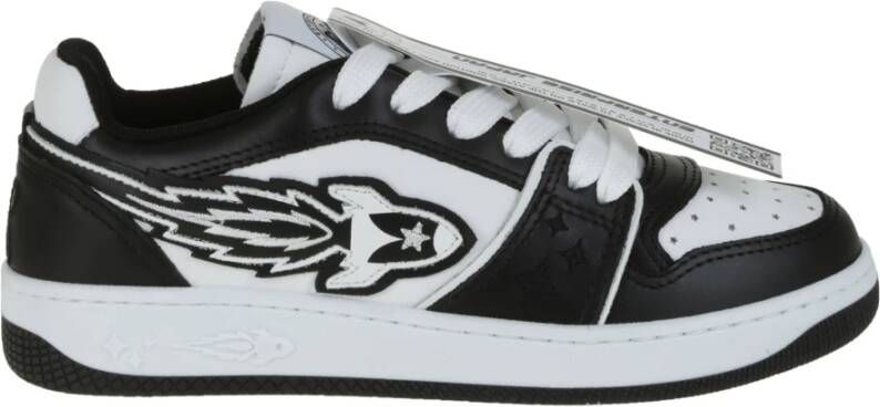 Enterprise Japan Zwarte Sneakers met Logo Detail Zwart Heren