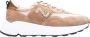 Enterprise Japan Suède Camel Sneakers Beige Dames - Thumbnail 1