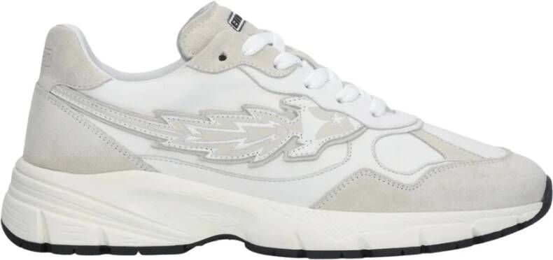 Enterprise Japan Vintage Monochrome Sneakers White Heren