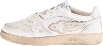 Enterprise Japan Vintage Rocket Leren Sneakers White Dames