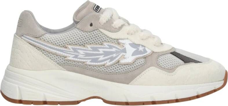 Enterprise Japan Vintage Sneakers met Eigentijdse Flair Beige Heren