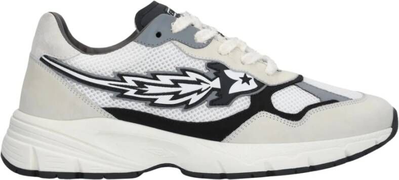 Enterprise Japan Vintage stijl sneaker met Italiaans design White Heren