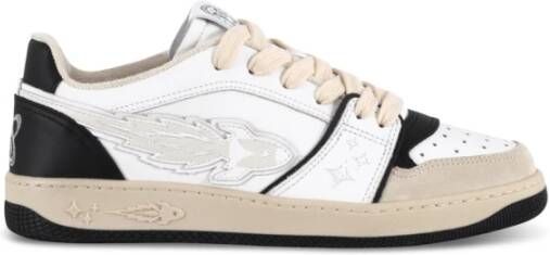 Enterprise Japan Witte Sneakers Rocket Stijl White Heren