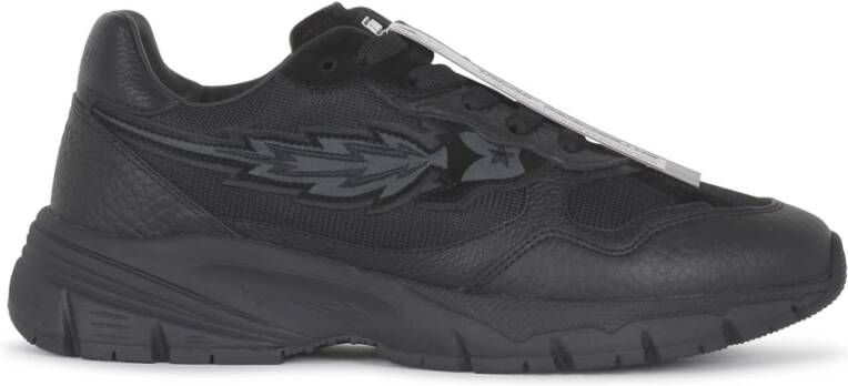 Enterprise Japan Zwarte hardloopschoenen EJ Black Heren