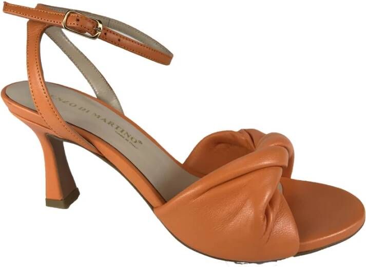 Enzo Di Martino Stijlvolle Sandalen Orange Dames