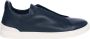 Ermenegildo Zegna Blauwe Triple Stitch Sneakers Blue Heren - Thumbnail 1